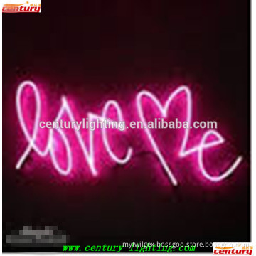 love me neon sign
